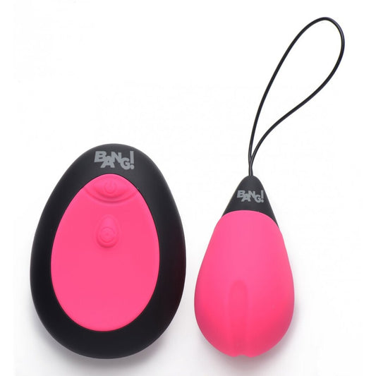 10X Silicone Vibrating Egg Pink