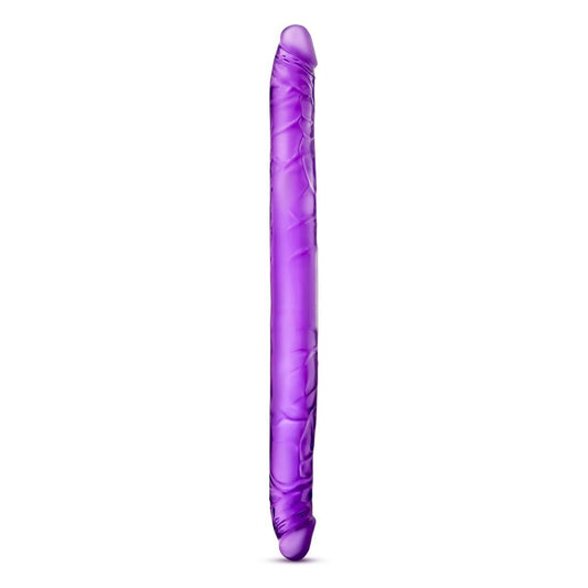 B Yours 16 Inch Purple Double Dildo